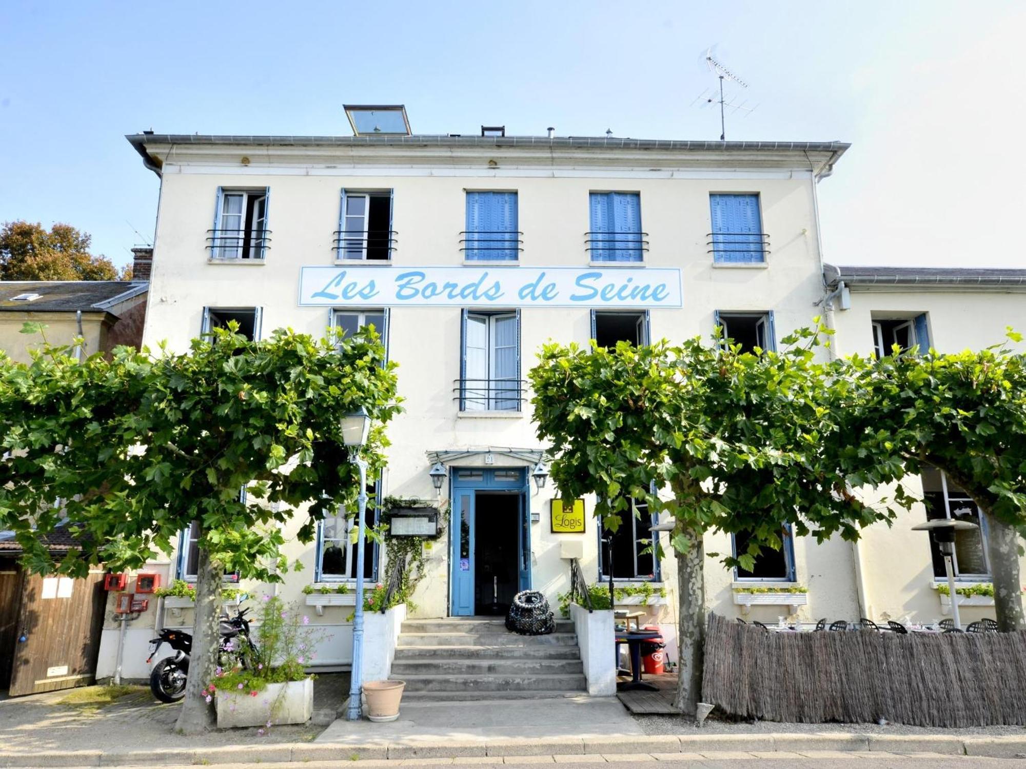 Logis Hotel & Restaurant - Les Bords De Seine La Roche-Guyon Luaran gambar
