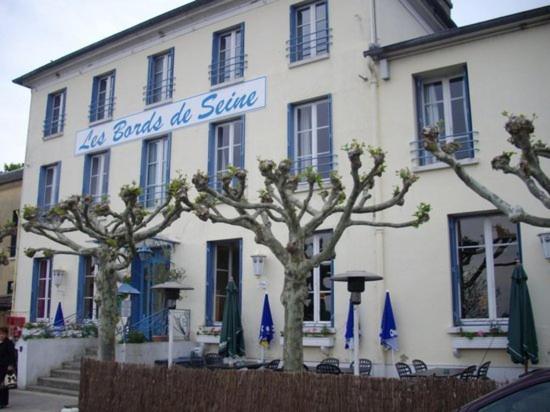 Logis Hotel & Restaurant - Les Bords De Seine La Roche-Guyon Luaran gambar