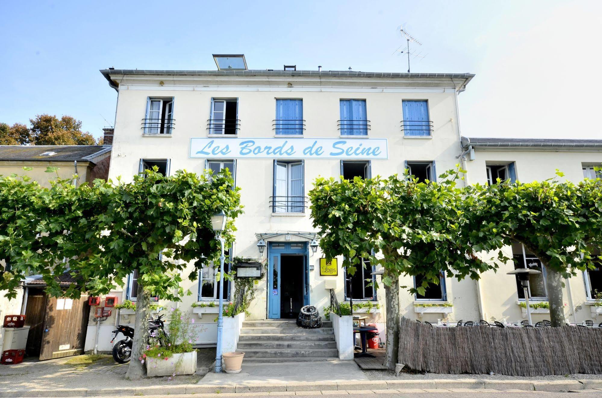 Logis Hotel & Restaurant - Les Bords De Seine La Roche-Guyon Luaran gambar